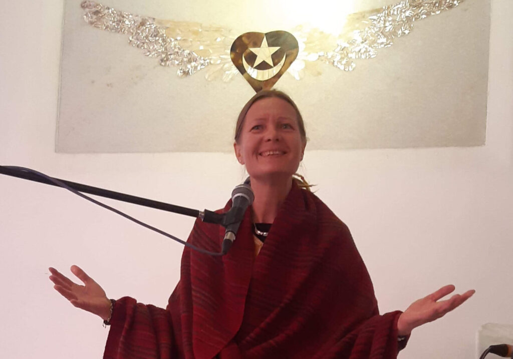 Regular Classes Dakini teaching in India, at Hazrat Inayat Khan